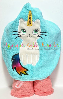 Caticorn Cat/Unicorn Applique Design Caticorn Cat/Unicorn Applique Design