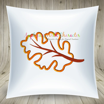 Fall Leaf Applique Design Fall Leaf Applique Design