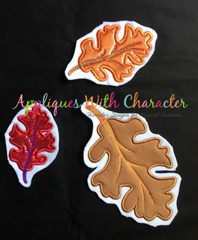 Fall Leaf Applique Design Fall Leaf Applique Design