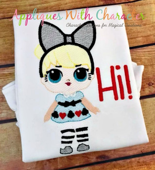 Alice Doll Bean Stitch Design Alice Doll Bean Stitch Design