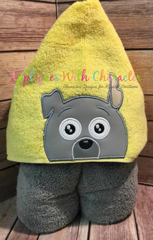 Coco's Dante Dog Peeker Applique Design Coco's Dante Dog Peeker Applique Design