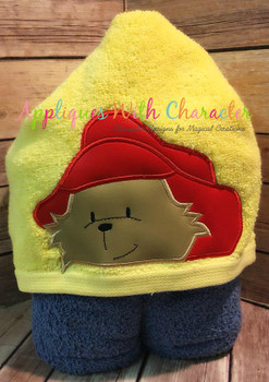 Paddy Bear Peeker Applique Design Paddy Bear Peeker Applique Design