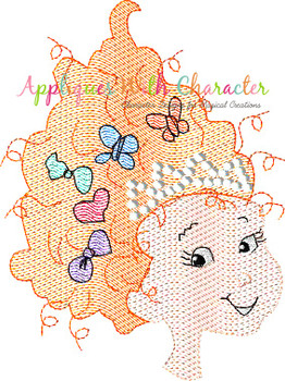 Fancy Nancie Full Face Bean Stitch Design Fancy Nancie Full Face Bean Stitch Design