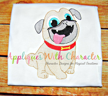 Puppy Friends Rolly Bean Stitch Design Puppy Friends Rolly Bean Stitch Design
