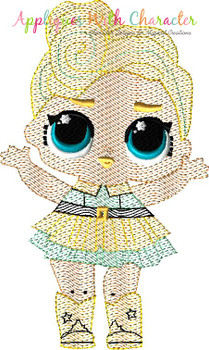 Luxe Doll Bean Stitch Design Luxe Doll Bean Stitch Design