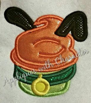 Plooto Cupcake Applique Design Plooto Cupcake Applique Design