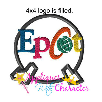 Epcot Ball Applique Design Epcot Ball Applique Design
