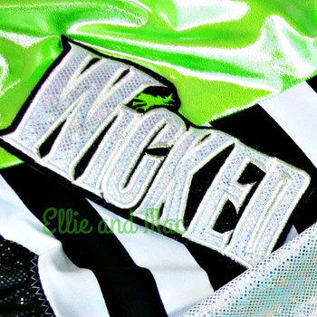Wickedly Musical Word Applique Design Wickedly Musical Word Applique Design