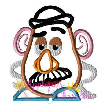 Toy Story Mister Potato Head Applique Design Toy Story Mister Potato Head Applique Design