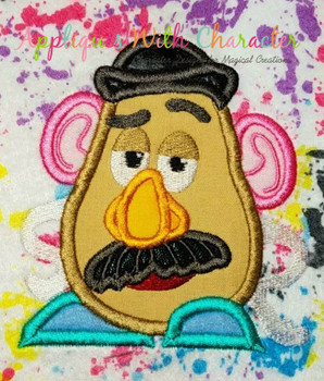 Toy Story Mister Potato Head Applique Design Toy Story Mister Potato Head Applique Design