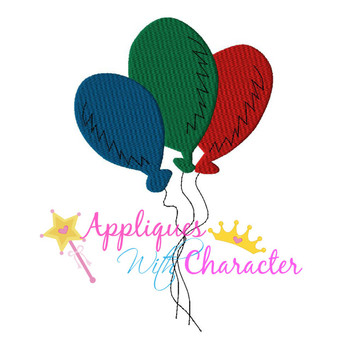 Seuss Balloons Applique Design Seuss Balloons Applique Design