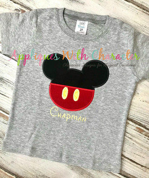 Mr Mouse Clubhouse Head Applique Design Mr Mouse Clubhouse Head Applique Design