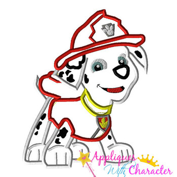 Pup Patrol Marshill Applique Design Pup Patrol Marshill Applique Design
