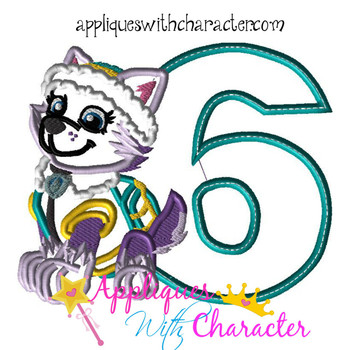 Pup Patrol Everi Six Applique Pup Patrol Everi Six Applique