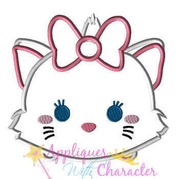 Marie Cat Tsum Tsum Applique Design Marie Cat Tsum Tsum Applique Design