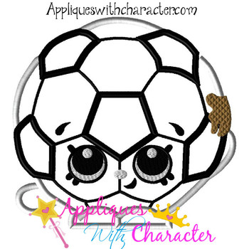 Shopikins Soccer Applique Design Shopikins Soccer Applique Design
