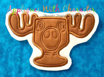 Christmas Vacation Moose Mug Applique Design Christmas Vacation Moose Mug Applique Design