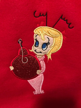 Grinchy Cindy Loo Who Applique Design Grinchy Cindy Loo Who Applique Design