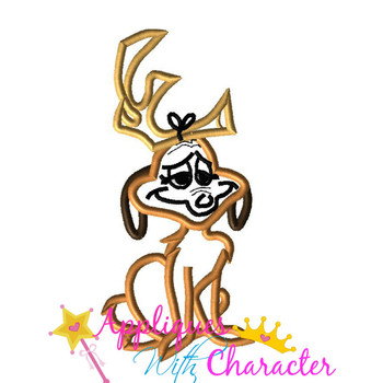 Grinchy Max Applique Design Grinchy Max Applique Design
