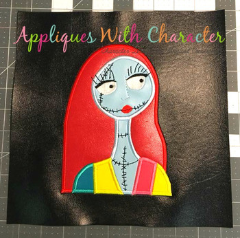Nightmare Before Christmas Sally Applique Design Nightmare Before Christmas Sally Applique Design