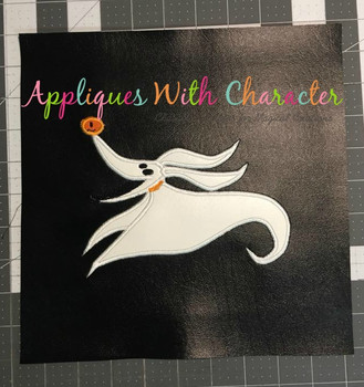 Nightmare Before Christmas Zero Applique Design Nightmare Before Christmas Zero Applique Design