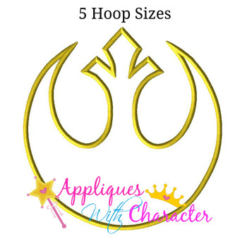 Star Battle Rebel Applique Design Star Battle Rebel Applique Design