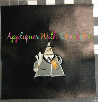 Nightmare Before Christmas Mayor Applique Design Nightmare Before Christmas Mayor Applique Design