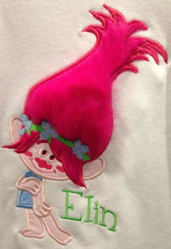 Troll Movie Pop Applique Design Troll Movie Pop Applique Design