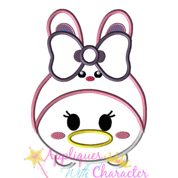 Daizy Duck Easter Bunny Tsum Tsum Applique Design Daizy Duck Easter Bunny Tsum Tsum Applique Design