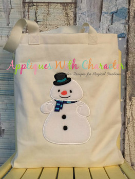 Doc Mcstuffons Chillie Snowman Applique Design Doc Mcstuffons Chillie Snowman Applique Design