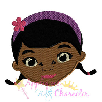 Doc Mcstuffons Face Filled Embroidery Design Doc Mcstuffons Face Filled Embroidery Design