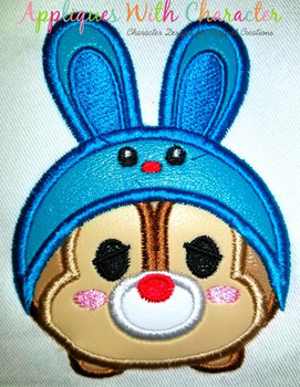 Dale Easter Bunny Tsum Tsum Applique Design Dale Easter Bunny Tsum Tsum Applique Design
