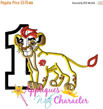 Lion Guard ONE Inspired Applique Design Lion Guard ONE Inspired Applique Design