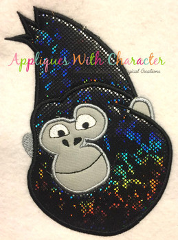 Sing Johnny Gorilla Applique Design Sing Johnny Gorilla Applique Design