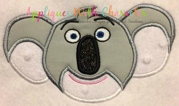 Sing Buster Moon Applique Design Sing Buster Moon Applique Design