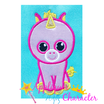 Beanie Boo Unicorn Applique Design Beanie Boo Unicorn Applique Design