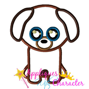 Beanie Dog Applique Design Beanie Dog Applique Design