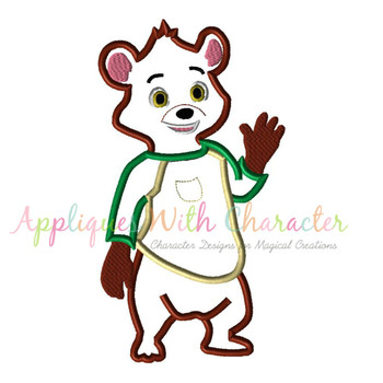 Goldie and Bear Applique Design Goldie and Bear Applique Design