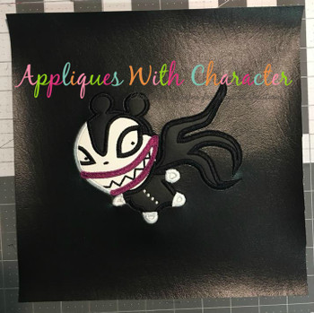 Nightmare Before Christmas Teddy Bear Applique Design Nightmare Before Christmas Teddy Bear Applique Design