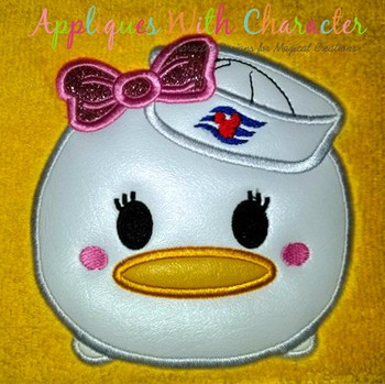 Daizy Duck Cruise Tsum Tsum Applique Design Daizy Duck Cruise Tsum Tsum Applique Design