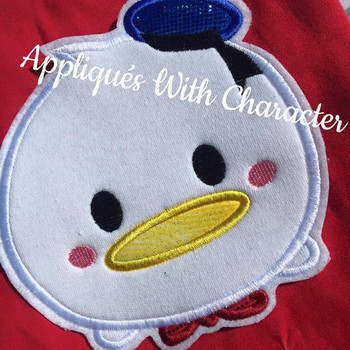 Donald Duck's Little Blue Hat Tsum Tsum Applique Design Donald Duck's Little Blue Hat Tsum Tsum Applique Design