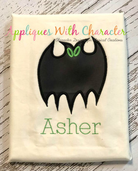 Halloween Bat Applique Design Halloween Bat Applique Design