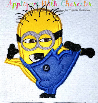 Ninja Minione Applique Design Ninja Minione Applique Design