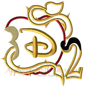 Descendants 2 Applique Design Descendants 2 Applique Design