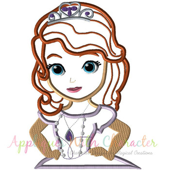 Sofia First Applique Design Sofia First Applique Design
