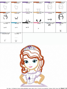 Sofia First Applique Design Sofia First Applique Design