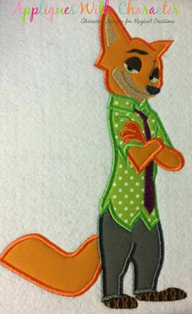 Zoo Fox Applique Zoo Fox Applique