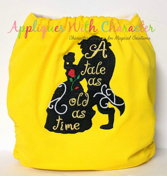 Beauty Bella Tale As Old As Time Silhouette Design Beauty Bella Tale As Old As Time Silhouette Design