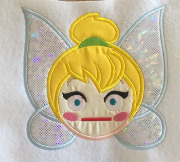 Tinky Emoji Applique Design Tinky Emoji Applique Design