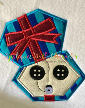 Cori Button Box Applique Design Cori Button Box Applique Design